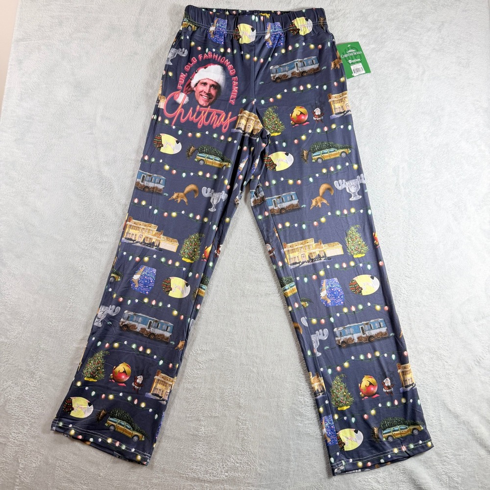 Brief Insanity National Lampoon Christmas Vacation Pajama Lounge Pants Small New